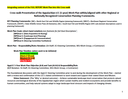 Crosswalk of AppLCC Work Plan with Conservation Planning Frameworks