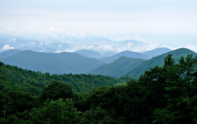 Rainy Blue Ridge