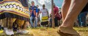 School children dance with Oklahoma Creek Stomp Dancers, during the Poarch Band of Creek Indians Southeastern Indian Festival on Thursday, April 3, 2014, near Atmore, Alabama.

 

The women dancers, left, wear tin can shakers that substitute for antique Box Turtle shells. The river pebbles inside them, to create instrumental rhythmic shakers for the dances.

 

For more information about the Poarch Band of Creek Indians, please see the Flickr photo album at flic.kr/s/aHsmPdtuU2 and the website usda.gov

USDA Photo by Lance Cheung.