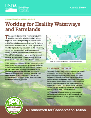 Aquatic Connectivity Framework (ACF) Fact Sheet