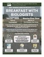 NRCS Working Lands for Wildlife Presents: Breakfast With Biologists-July 24th 2025