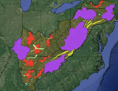 Conservation Design Elements Map