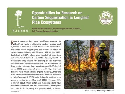 Prescribed Burning Fact Sheet