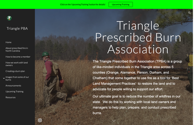 Triangle Prescribed Burn Association