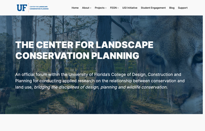 University of Florida Center for Landscape Conservation Planning