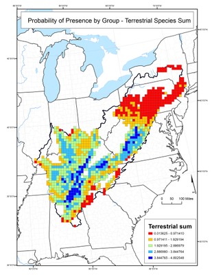 Probability of Presence - Terrestrial Species